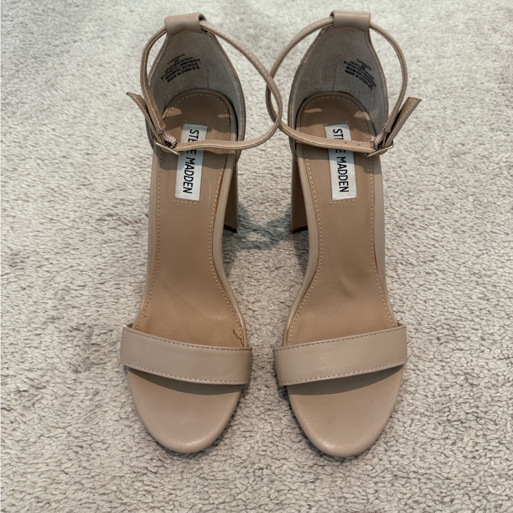 Steve Madden Neutral Heels Size 8